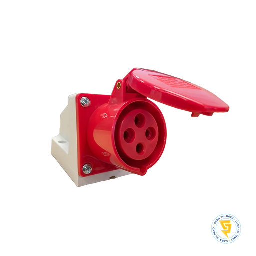 [5717120] HEMBRA SOBREPUESTO INDUSTRIAL 32A 3P+T LEXO