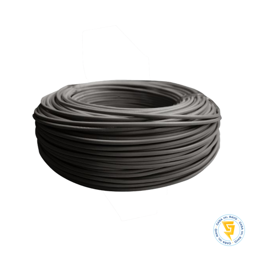 ROLLO CABLE THHN 12AWG NEGRO (3.31mm)