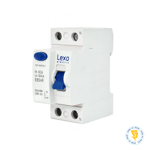 [5300245] INTERRUPTOR DIFERENCIAL 2X40A 30mA LEXO