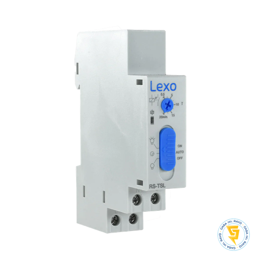 [5385018] INTERRUPTOR TEMPORIZADO ILUMINACION ESCALA/PASILLO 1 PUESTO LEXO