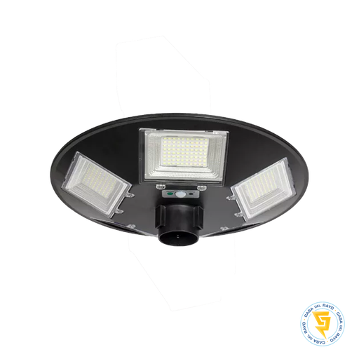 [FLR-017] PAGODA  LED SOLAR 250W CON MANDO LOGIC BLANCO FRIO