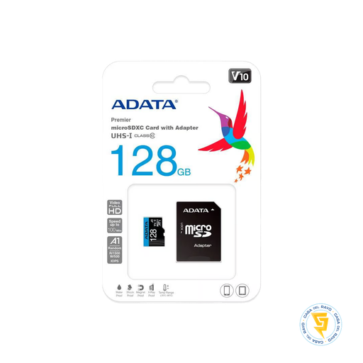 [AUSDX128GUICL10A1-RA] MICRO SD ADATA 128GB