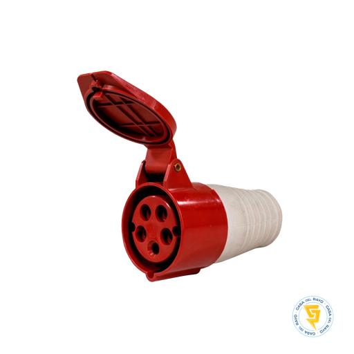 [5717421] HEMBRA VOLANTE INDUSTRIAL 3P+N+T 32A 380V LEXO