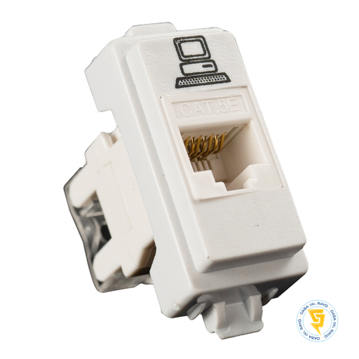 [0100TA0109] MODULO RJ45 CAT 5E ARIS BLANCO MEC
